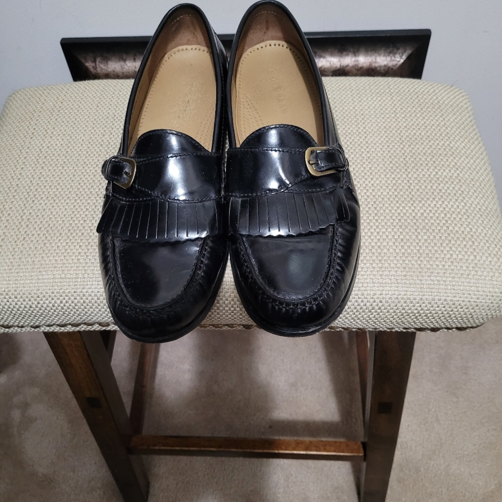Cole Haan black slip-on shoes size 9.5 D